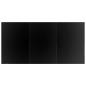 Preview: Essgruppe 5 pcs Hellgrau und Schwarz 140 x 70 x 74 cm