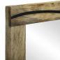 Preview: Badezimmermöbel Set 3 pcs Braun Hoch Massives Raues Mango Holz
