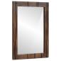 Preview: Badezimmermöbel Set mit Regal mit Speicher mit Tür mit Spiegel 2 pcs Walnuss Braun Standard