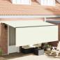 Preview: ARDEBO.de - Markise mit Blende Creme 350 x 200 x 120 cm Stoff, Metall