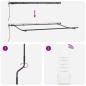 Preview: Einziehbare Markise Gelb und Orange und Weiß