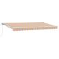 Preview: Einziehbare Markise Marineblau 400x200 cm