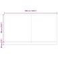 Preview: Einziehbare Markise Rot 400x200 cm
