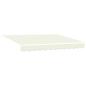 Preview: Markisenrahmen Creme 300 x 250 cm Polyester mit PU-Beschichtung