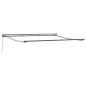 Preview: Einziehbare Markise Marineblau 400x300 cm Metall und Stoff