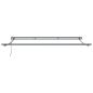 Preview: Einziehbare Markise Marineblau 400x300 cm Metall und Stoff