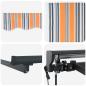 Preview: Einziehbare Markise Marineblau 400x300 cm
