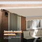 Preview: Einziehbare Markise Beige 400x300 cm