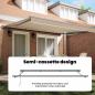 Preview: Einziehbare Markise Beige 400x300 cm