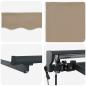 Preview: Einziehbare Markise Beige 400x300 cm