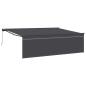 Preview: Einziehbare Markise Anthrazit Grau 450 × 300 cm