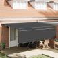 Preview: Einziehbare Markise Anthrazit Grau 450 × 300 cm