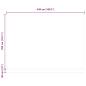 Preview: Einziehbare Markise Hellgrau 450x300 cm Polyester