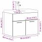 Preview: Sets Sonstiges Altholz 60 x 38.5 x 46 cm Holzwerkstoff