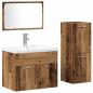 Preview: Sets Sonstiges 3 pcs Altes Holz 30 x 30 x 80 cm Holzwerkstoff