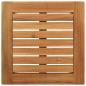Preview: Outdoortisch-Set 3 pcs Teak-Massivholz