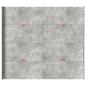 Preview: Bett mit Stauraum mit Schubladen mit Kopfteil mit Speicher Betongrau 200 x 200 cm