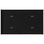 Preview: Bett mit Stauraum Schwarze Eiche 120 x 190 cm Melamin