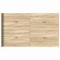 Preview: Bett mit Stauraum mit Schubladen mit Kopfteil mit Speicher Sonoma Eiche 120 x 190 cm MDF