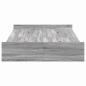 Preview: Stauraum-Bettgestell Grau Sonoma Grau Sonoma 120 x 190 cm