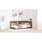 Preview: Stauraum-Kopfteil Altholz 90 cm Engineered Holz, Melamin