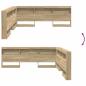 Preview: Stauraum-Kopfteil mit Regal Sonoma Eiche 200 cm Holzwerkstoff