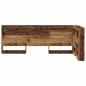 Preview: Stauraum-Kopfteil mit Regal mit Kopfteil mit Speicher Altholz 75 cm Holzwerkstoff