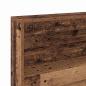 Preview: Stauraum-Kopfteil mit Regal mit Kopfteil mit Speicher Altholz 120 cm Holzwerkstoff