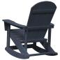 Preview: Adirondack Schaukelstühle 2 Stk. Marineblau HDPE