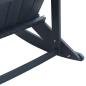 Preview: Adirondack Schaukelstühle 2 pcs Marineblau 73.5 x 92 x 90 cm