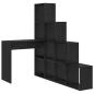 Preview: Eckschreibtisch Schwarze Eiche 101,5 x 149,5 x 149,5 cm