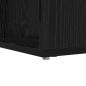 Preview: Eck-Schreibtisch Schwarz Eichen-Optik 101,5 x 149,5 x 149,5 cm