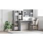 Preview: Schreibtisch Graues Sonoma 138,5 x 55 x 143 cm Holzwerkstoff