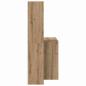 Preview: Schreibtisch Artisan-Eiche Holzwerkstoff 138,5 x 55 x 143 cm