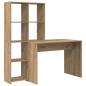 Preview: Schreibtisch Artisan-Eiche Holzwerkstoff 138,5 x 55 x 143 cm