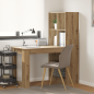 Preview: Schreibtisch Artisan-Eiche Holzwerkstoff 122 x 67 x 145 cm