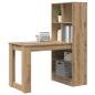 Preview: Schreibtisch Artisan-Eiche Holzwerkstoff 122 x 67 x 145 cm