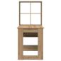 Preview: Schreibtisch Artisan-Eiche Holzwerkstoff 122 x 67 x 145 cm