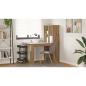 Preview: Schreibtisch Artisan-Eiche Holzwerkstoff 122 x 67 x 145 cm
