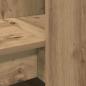 Preview: Schreibtisch Artisan-Eiche Holzwerkstoff 122 x 67 x 145 cm