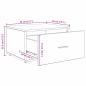 Preview: Schreibtisch Schwarze Eiche 131,5 x 50 x 106,5 cm Holzwerkstoff