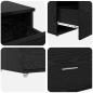 Preview: Schreibtisch Schwarze Eiche 131,5 x 50 x 106,5 cm Holzwerkstoff