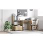 Preview: Schreibtisch Sonoma-Eiche 131,5 x 50 x 106,5 cm Holzwerkstoff