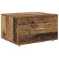 Preview: Schreibtisch Altholz 131,5 x 50 x 106,5 cm Holzwerkstoff
