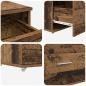 Preview: Schreibtisch Altholz 131,5 x 50 x 106,5 cm Holzwerkstoff