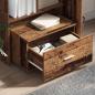 Preview: Schreibtisch Altholz 131,5 x 50 x 106,5 cm Holzwerkstoff