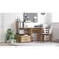 Preview: Schreibtisch Artisan-Eiche Holzwerkstoff 131,5 x 50 x 106,5 cm