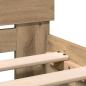 Preview: Bettgestell mit Kopfteil Artisan Eiche 120 x 190 cm