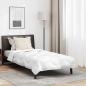 Preview: ARDEBO.de - Sommer Bettdecke mit Kissen 2 pcs Weiß 140 x 200 cm Mikrofaser