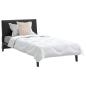 Preview: Sommer Bettdecke mit Kissen 2 pcs Weiß 155 x 200 cm Mikrofaser